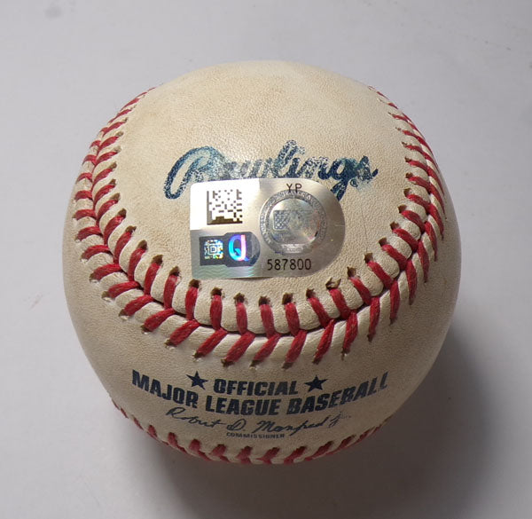 LA Dodgers @ Nationals 9-8-23 Game-Used Ball Amed Rosario/Mackenzie Gore COA