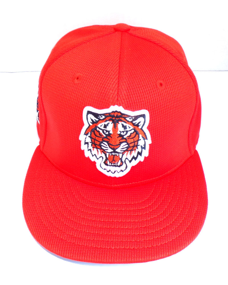 2025 Detroit Tigers Robin Lund #63 Team Issue Spring Training Cap COA PX074480