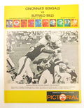 1968 Buffalo Bills at Cincinnati Bengals AFL Football Program 8/17/68
