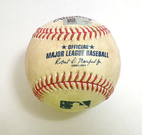 Detroit Tigers @ Nationals Game-Used Baseball 5-21-23 Joey Meneses/J. Wentz COA Pic2