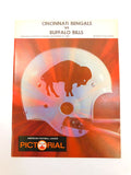 1968 Buffalo Bills at Cincinnati Bengals AFL Football Program 9/22/68