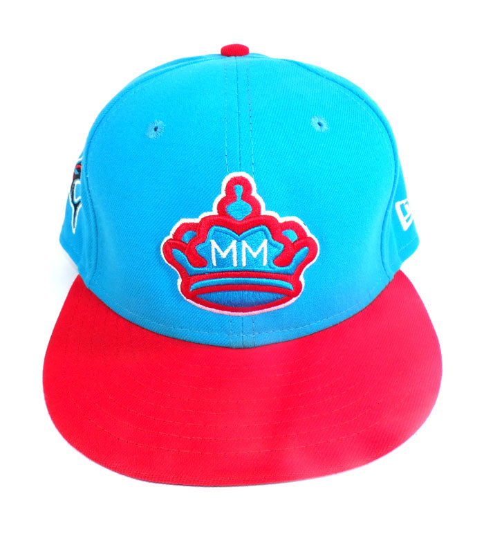 2021 Anthony Bass #52 Marlins Game Used 7-Games City Connect Cap COA