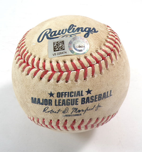 4-19-23 Orioles @ Nationals Game Used Baseball Dominic Smith/Kyle Bradish COA