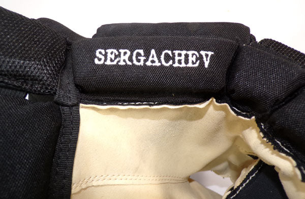 2025-26 Mikhail Sergachev Utah Mammoth Bauer 15" Game-Used Black Hockey Gloves Pic2