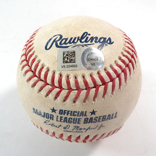 4-29-23 Pirates @Nationals Game 2 Used Baseball Alex Call/Luis Garcia/Bolton COA