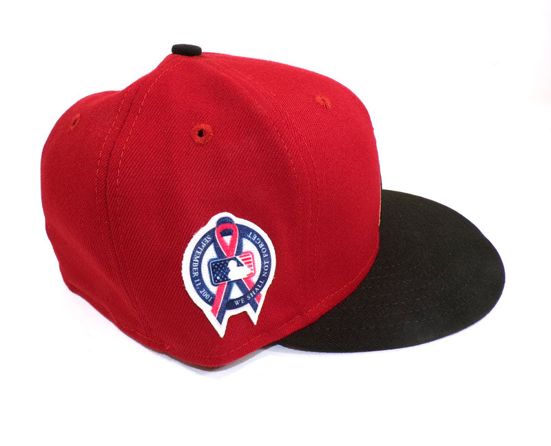 2023 #27 D-Backs GU Sept. 11th Commemorative Red New Era Cap Pic2