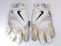 2014 Mark Teixeira #25 Yankees Game-Used Nike White/Gray Batting Gloves COA