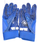 2024 Kerry Carpenter Tigers Game-Used Autographed Blue UA Batting Gloves COA