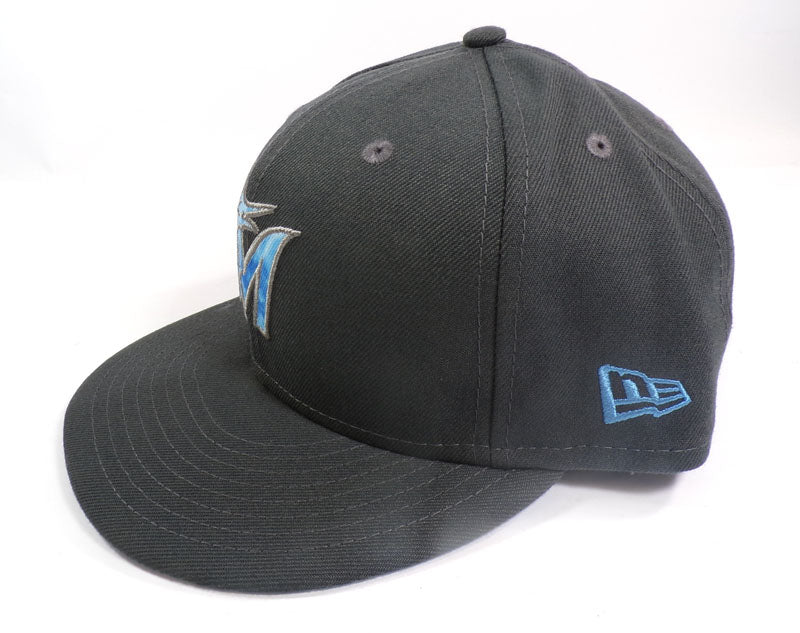 2022 James Rowson #82 Marlins vs. Mets June 19 GU Cap Father's Day Cap COA Pic2