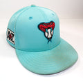 2025 Jeff Banister #82 D-Backs Team Issued Spring Training Teal Cap COA