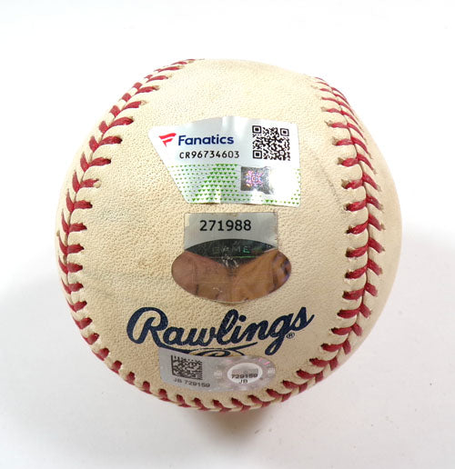 Chicago White Sox @ NY Yankees Game-Used Baseball 4-13-2019 MLB COA # JB729159 Pic2