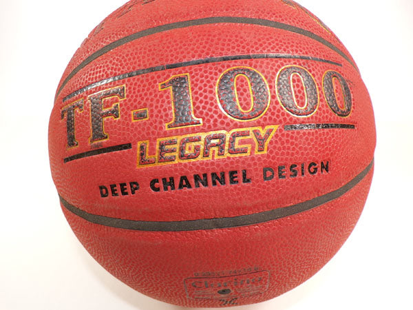 2017-18 West Virginia Mountaineers Game-Used Spalding TF-1000 Legacy Basketball Pic2
