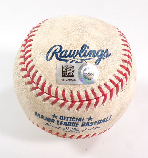Chicago Cubs @ Nationals Game-Used Ball 5-3-23 Joey Meneses/Marcus Stroman COA