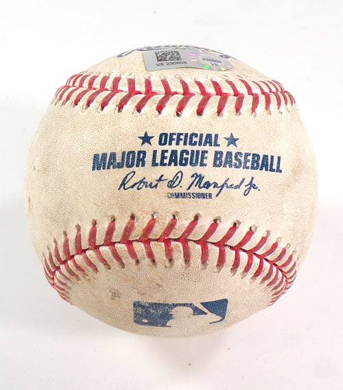 Chicago Cubs @ Nationals Game-Used Ball 5-3-23 Joey Meneses/Marcus Stroman COA Pic2