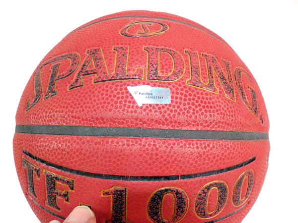 2017-18 West Virginia Mountaineers Game-Used Spalding TF-1000 Legacy Basketball