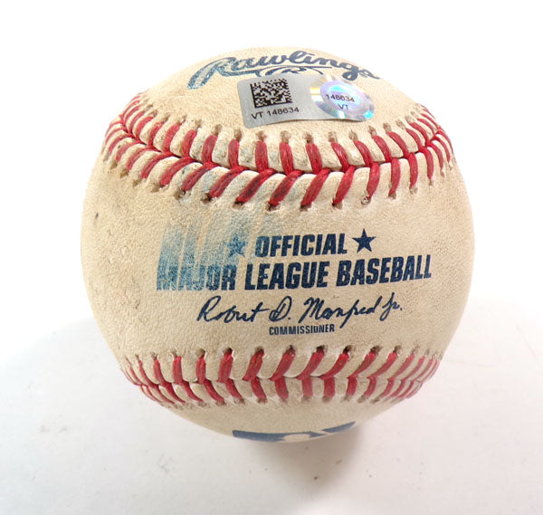 5-15-23 NY Mets @ Nationals Game-Used Baseball Alvarez/Nimmo/Irvin COA Pic2