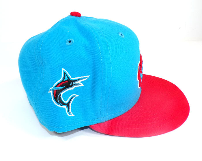 2021 Shawn Morimando #50 Mets at Miami Marlins Game Used City Connect Cap COA Pic2