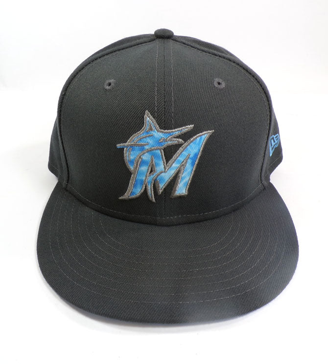 2022 Anthony Bass #52 Marlins vs. Mets June 19 GU Cap Father's Day Cap COA