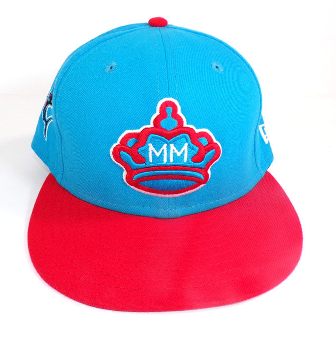 2022 Anthony Bass #52 Miami Marlins Game Used 3-Games City Connect Cap COA