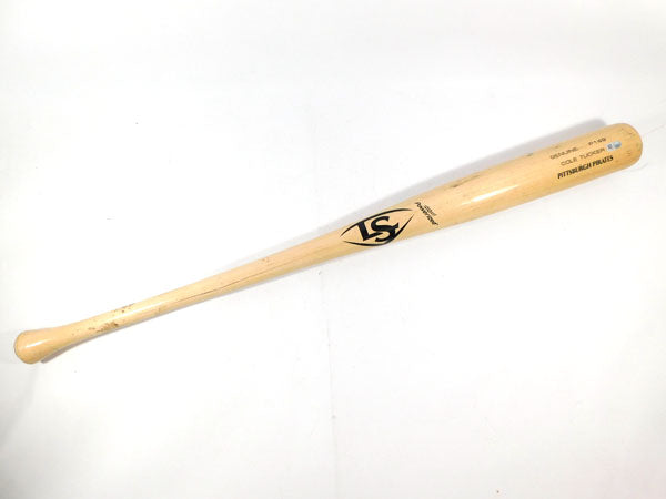 2022 Cole Tucker Game-Used LS PRIME P149 33.5" Bat Pirates @ Reds Game 2 COA