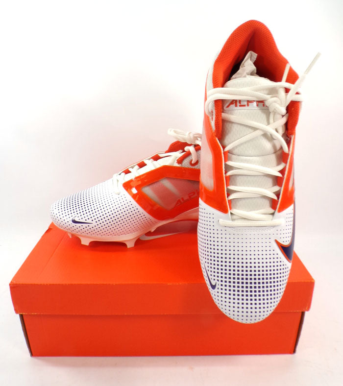 Alpha Menace Pro 4 SMU Promo Clemson Tigers Cleats Mens Size 11.5 #HF3438  101