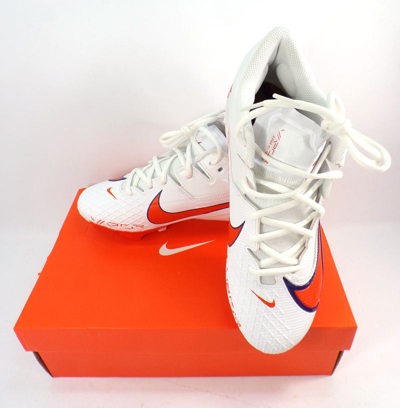 Vapor Edge Elite 360 2 SMU Promo Clemson Tigers Cleats Men's Size 9 #FJ5746 104