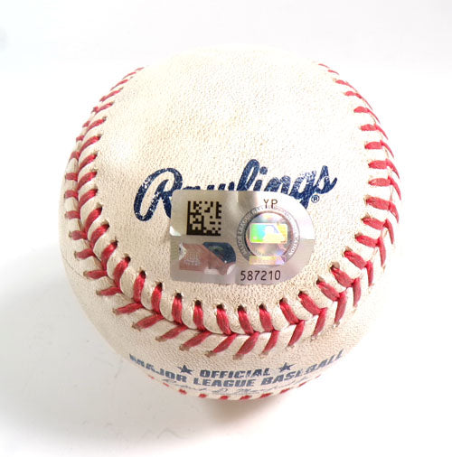 Rockies @ Nationals 7-26-23 Game-Used Ball Joey Meneses(Fouls)/Peter Lambert COA