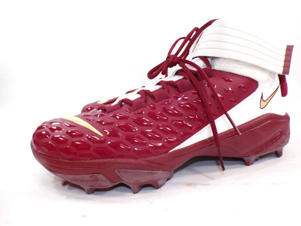 Nike Force Savage Pro 2 Shark SMU Promo FSU Mens Cleats Size 14.5 #CI9904 101 Pic2