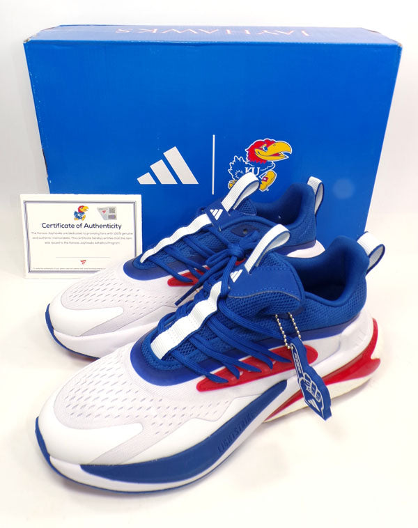 AlphaBoost V2 Kansas Jayhawks PE TI Athletic Shoes Men's Size 7.5 #IH3890