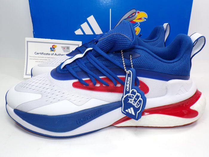 AlphaBoost V2 Kansas Jayhawks PE TI Athletic Shoes Men's Size 7.5 #IH3890 Pic2