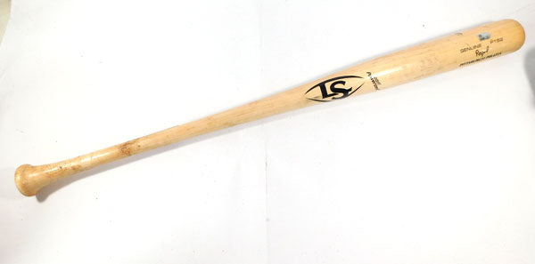 2023 Liover Peguero Game-Used LS P152 Bat Nationals @ Pirates COA