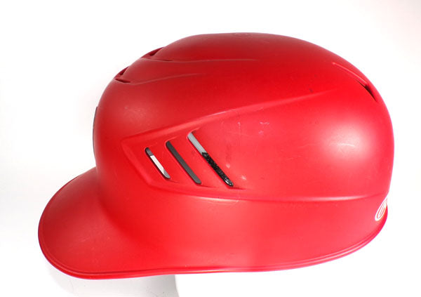 2025 Drew Millas #81 Nationals Team-Issue Red Skull Helmet Size 7 1/4 COA Pic2