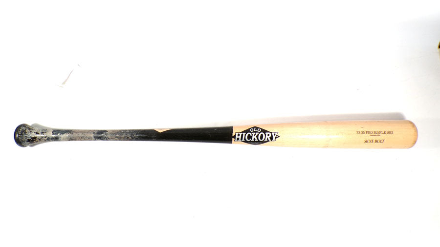 2022 Skye Bolt Oakland Athletics Game-Used Old Hickory 33.25 Bat