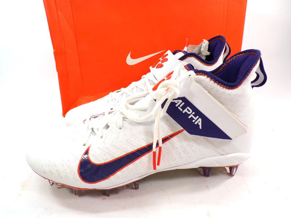 Alpha Menace Pro 2 SMU Promo Clemson Tigers Cleats Mens Size 11.5 #CI9877 103 Pic2