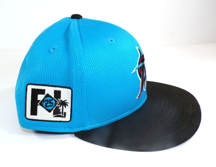 2025 Ronny Herriquez #32 Miami Marlins Game Used Spring Training Cap Pic2