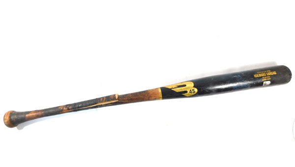 2022 Ildemaro Vargas Nationals @ Phillies Game Used B45 Bat COA 9-10-22