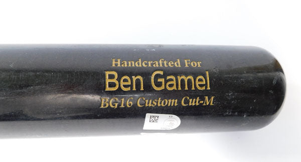 2022 Ben Gamel #18 Game-Used marucci BG16 Bat Pirates @ Yankees Pic2