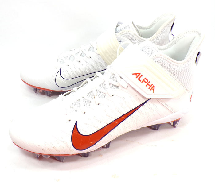 Nike Alpha Menace Pro 2 MID SMU Promo Clemson Tigers Mens Size 11.5 #CI9862 105 Pic2