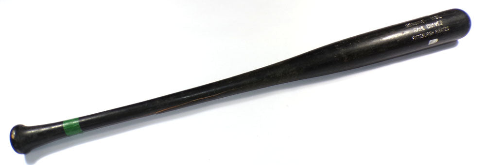 8-19-08 Raul Chavez Pittsburgh @ STL Game-Used Broken Model l13L Black Bat COA