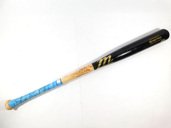 2022 Michael Perez #5 Game-Used marucci cu26-M 34" Bat Cubs @ Pirates