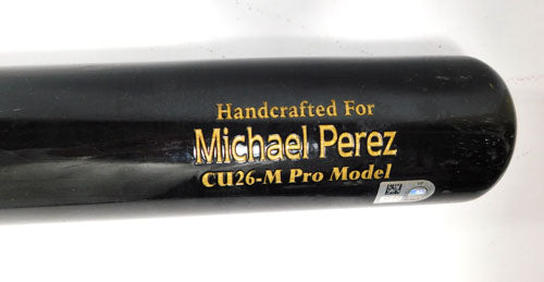 2022 Michael Perez #5 Game-Used marucci cu26-M 34" Bat Cubs @ Pirates Pic2