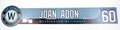2026 Joan Adon #60 Washington Nationals Team Issued Locker Tag MLB COA PX348386