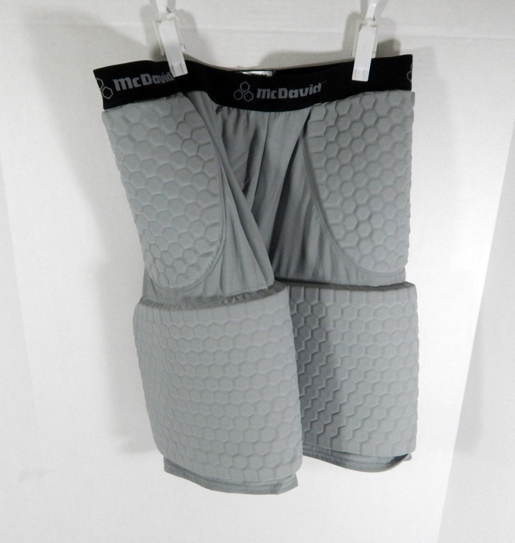 NBA Basketball Team Issued Grey Padded Compression Shorts 3XL DP57046 - DP57046