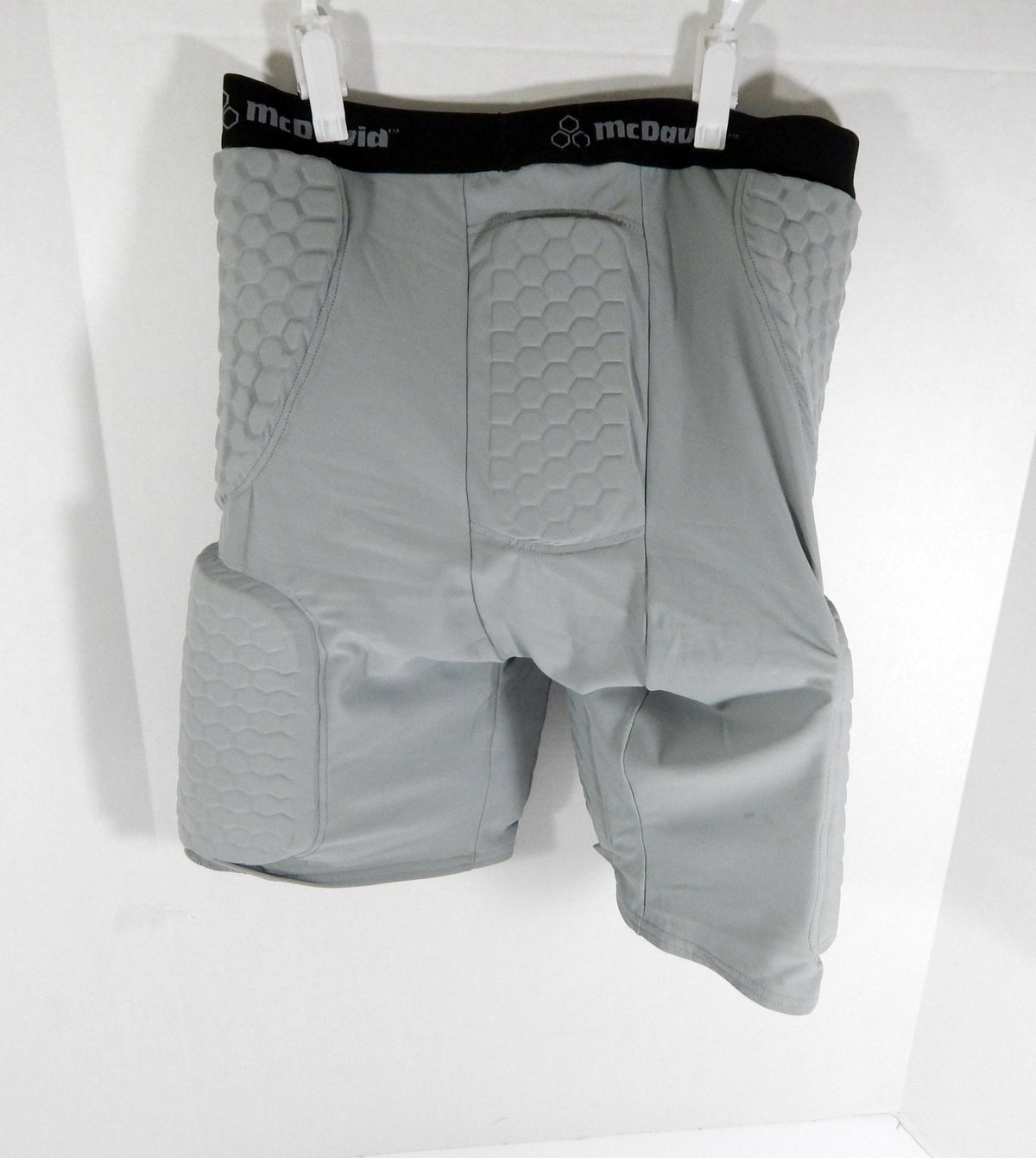NBA Basketball Team Issued Grey Padded Compression Shorts 3XL DP57046 - DP57046
