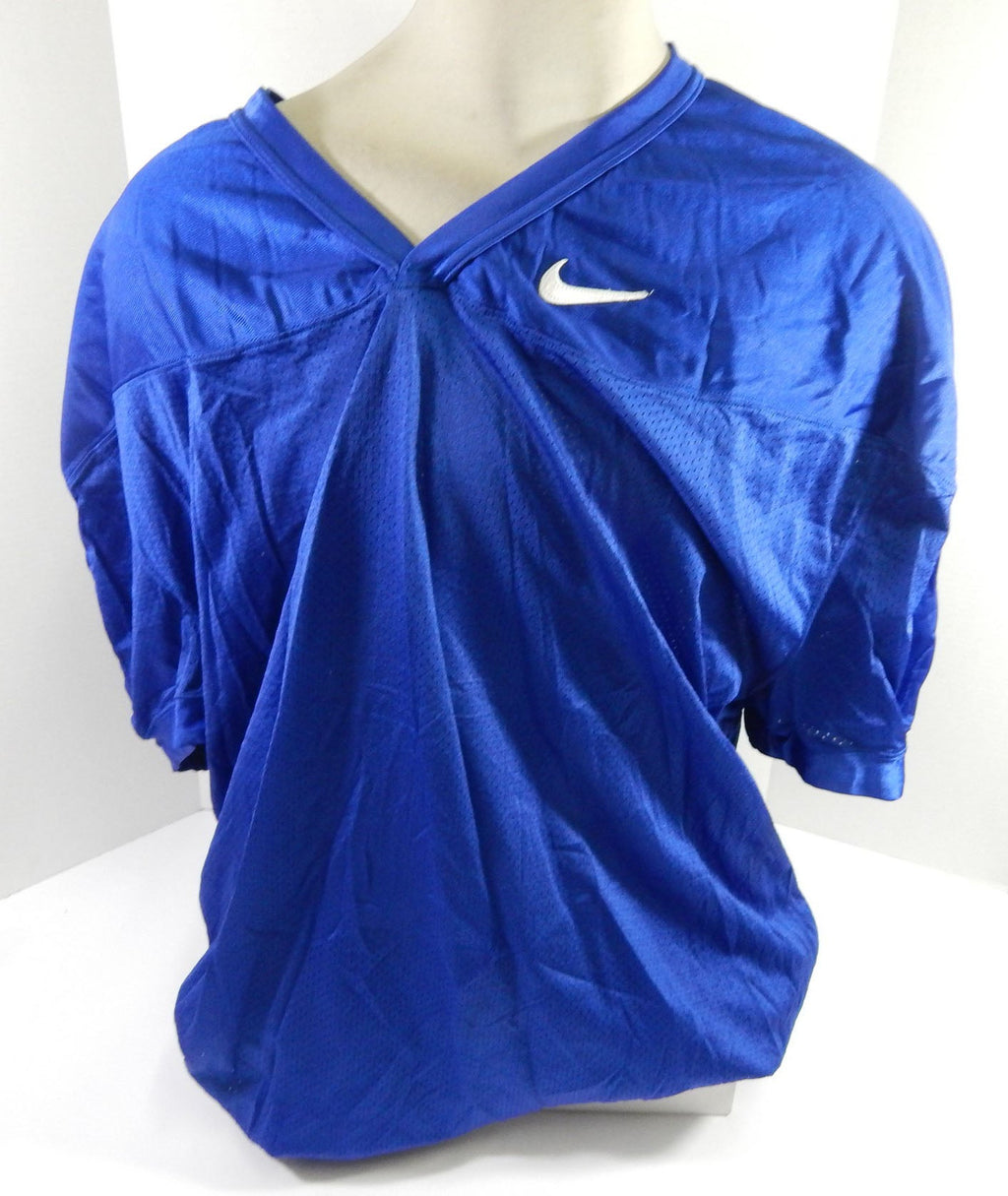 NCAA Football Team Issued Blue Practice Jersey 4XL DP59296 - DP59296