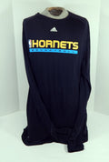 New Orleans Hornets Team Issued Black Long Sleeve Training Shirt 3XL DP57380 - DP57380