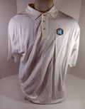 New Orleans Hornets Team Issued White Polo Shirt 2XL DP64839 - DP64839