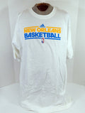 New Orleans Hornets Team Issued White Training Shirt 2XL DP57310 - DP57310