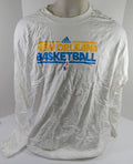 New Orleans Hornets TeamIssued White Long Sleeve Shirt 4XLT DP59009 - DP59009
