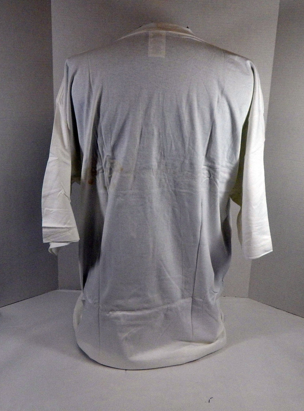 New Orleans Oklahoma City Hornets Team Issued White Training T-Shirt XL 1 - DP57501